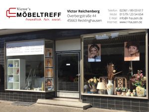 Schaufenster Victor's Möbeltreff Recklinghausen